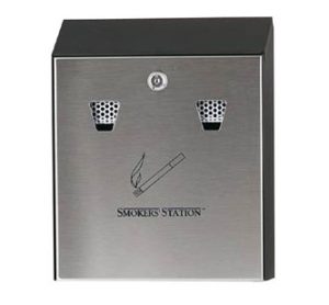 Smokers Station Gegalvaniseerd staal Grijs