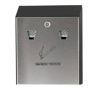 Smokers Station Gegalvaniseerd staal Grijs