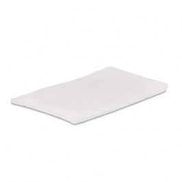 Schuurlapje nylon Wit 15 x 23 cm, pak 10 stuks