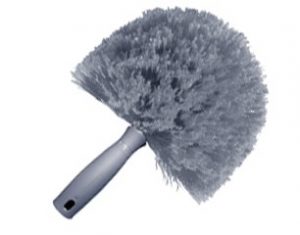 StarDuster Ragebol kop rond (grijs) 20cm