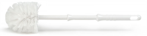 Toiletborstel kunststof wit