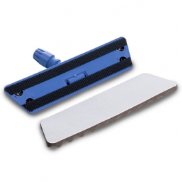 Stofwisvoet ribbelfoam 55 cm kunststof, zonder steel