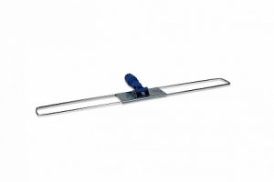 Zwabberframe metaal met steelhouder/pvc grijs/groen 100 cm