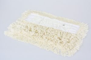 Zwabberhoes katoen m. drukknopen, 160 cm