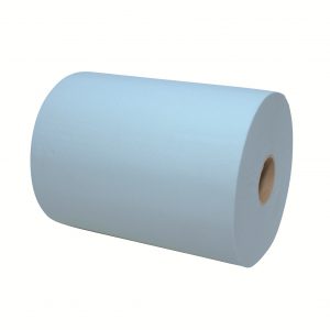 Handdoekrollen Mini Matic Blauw XL,2lgs Cell,18,3x165m, 6rol