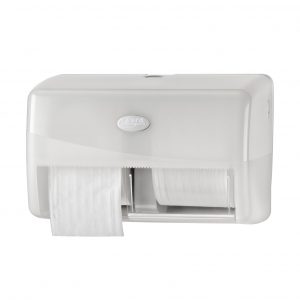 Duo Toiletrolhouder - Coreless Pearl White
