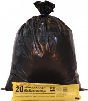 AFvalzak KOMO zwart 45103