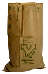 Papierzakken 140 liter, bundel van 50 stuks