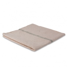 Dweil groene streep geruwd, 70 x 80 cm, pak 10 stuks