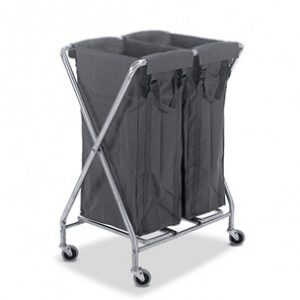 Wasverzamelwagen NX1002 grijs 2 x 100 liter