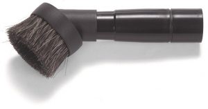 Plumeauborstel NVB-57B 6,5cm Plum/Adapter Zwart 32/38mm