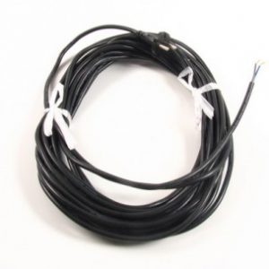 Kabel 2 x 1 mm, lengte 12,5 meter  tbv 12"modellen