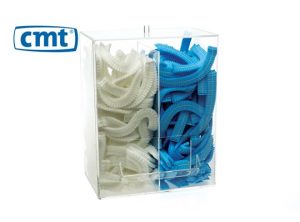 Wandhouder voor mutsen, petjes, schoenovertrek etc.