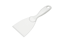 Handschraper recht 75 x 210 x 18 mm Wit