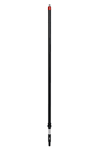 Telescoopsteel MWA, ZWART 163-275cm, met 1/2"nippel