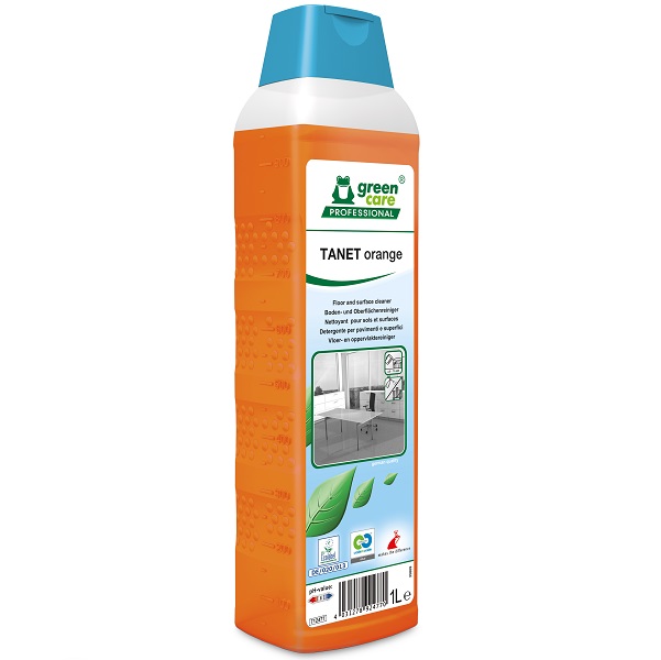 TANET orange vloer- en oppervlakkenreiniger 1 x 1L