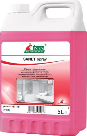 SANET spray sanitair onderhoudsreiniger 1 x 5 L
