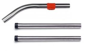 Zuigbuis voor stofzuiger RVS 3 delig 32 mm