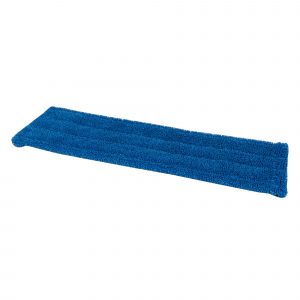 Microvezel vlakmop pockets en flaps Blauw 40 cm, per stuk