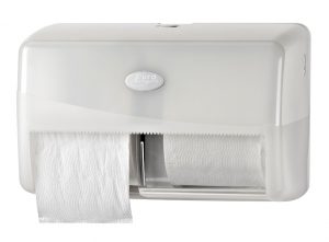 Duo Toiletrolhouder - Compact Pearl White