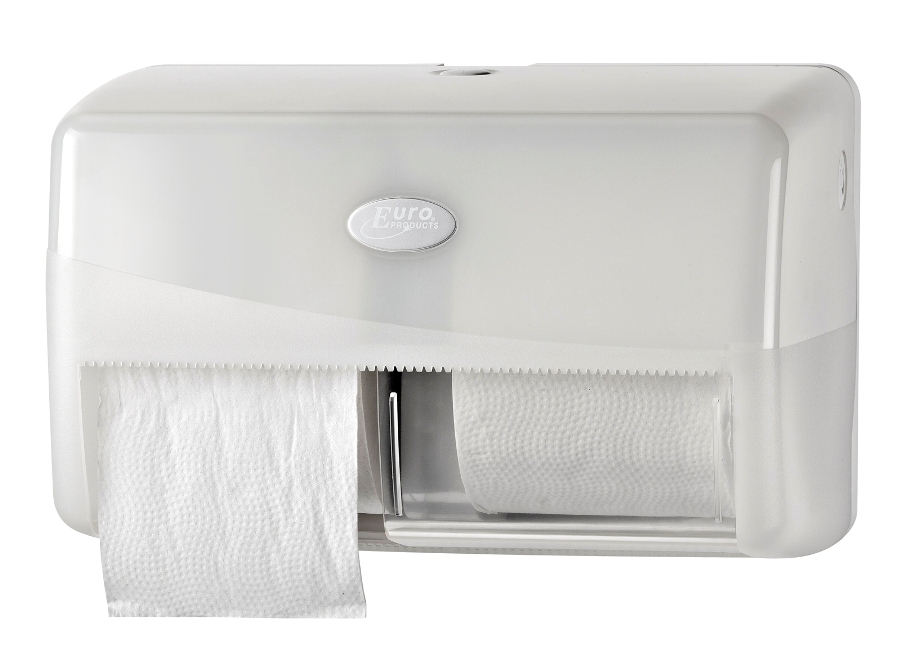 Duo Toiletrolhouder - Compact Pearl White