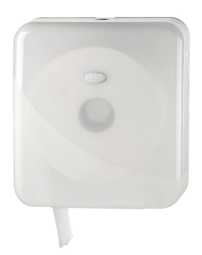 Jumbo Toiletroldispenser - Maxi Pearl White