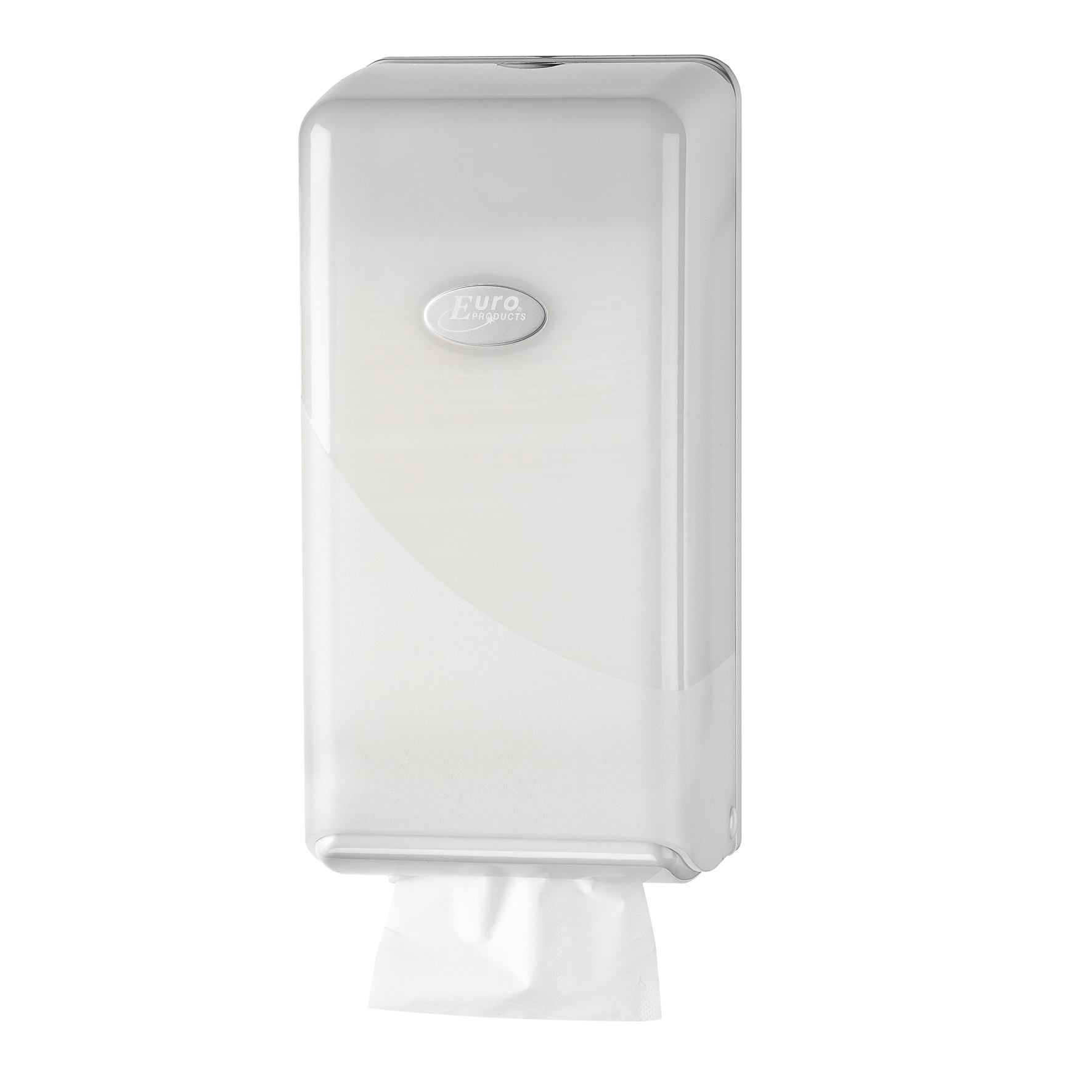 Toiletpapier Dispenser - Bulkpack Pearl White