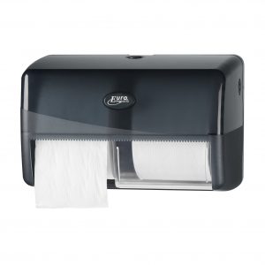 Duo Toiletrolhouder - Compact Pearl Black