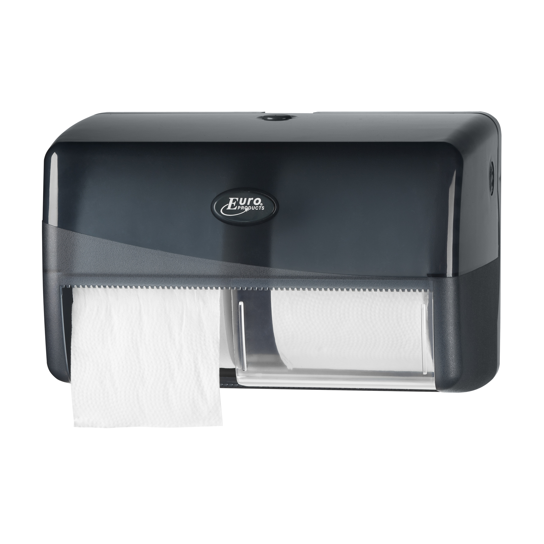 Duo Toiletrolhouder - Compact Pearl Black