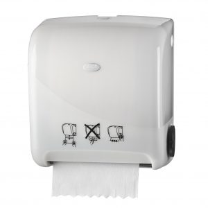 Matic Handdoekautomaat - Autocut Pearl White