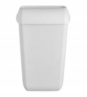 Afvalbak 23 liter White Quartz (incl. muurbevestigingsunit)