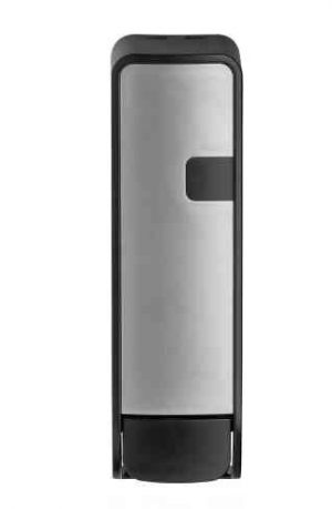 Hair & Body Shower Dispenser 350ml Silver Quartzline