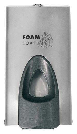 Zeepdispenser Foam 400 ml RVS mat