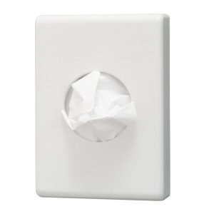 Damesverbandzakhouder Wit kunststof Quartz