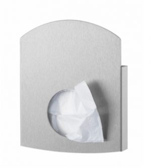 RVS AFP-C hygiënezakjesdispenser voor plastic- als papier