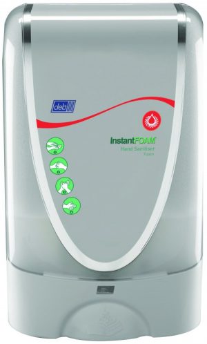 Dispenser InstantFOAM touchfree handdesinfectie wit 449705