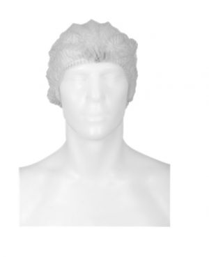 Haarnet, Non-Woven, Clip Cap Wit, 1 maat, ds 1000 stuks