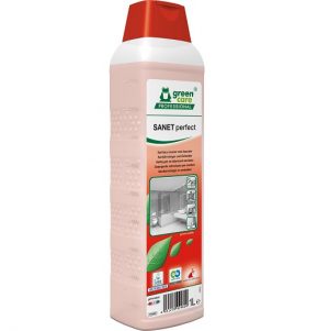 SANET perfect sanitairreiniger en ontkalker 1 x 1L