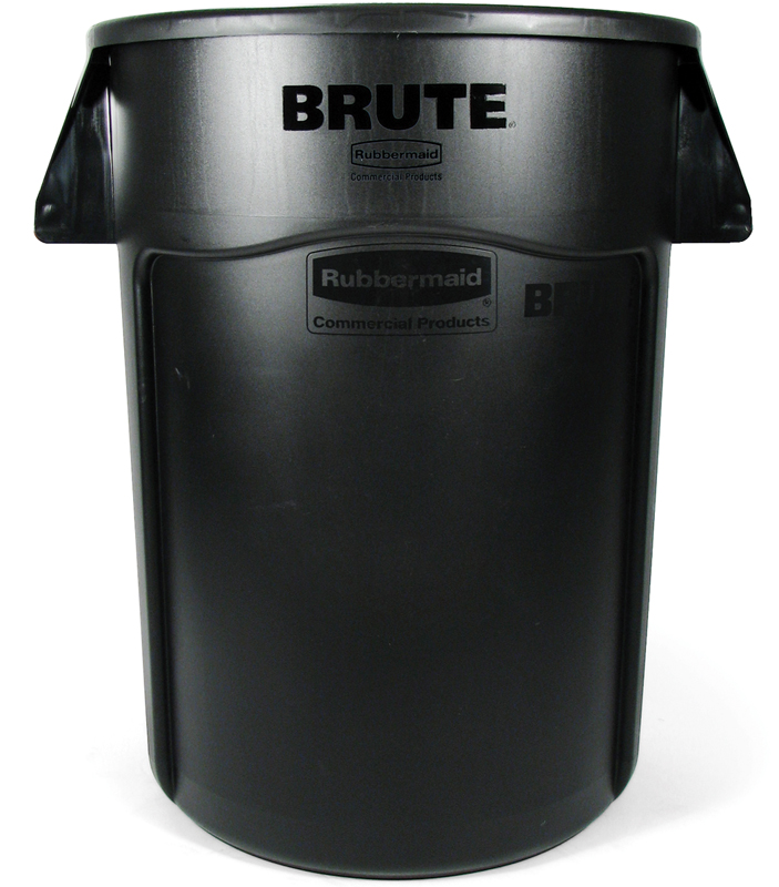 Ronde Brute Utility container 166,5 ltr, Zwart - Afbeelding 2