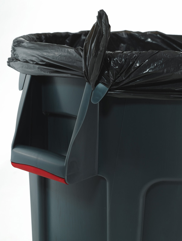 Ronde Brute Utility container 166,5 ltr, Zwart - Afbeelding 3