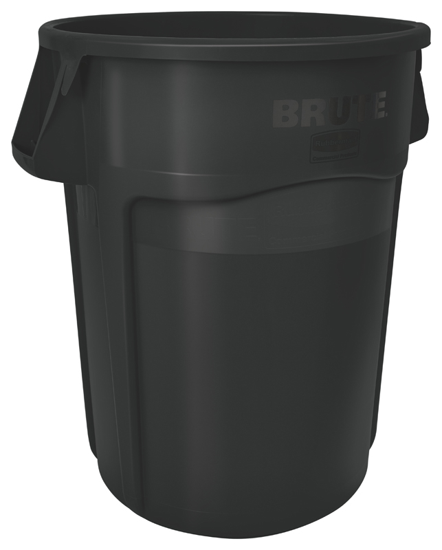 Ronde Brute Utility container 166,5 ltr, Zwart