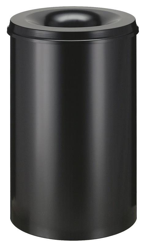 Vlamdovende Papierbak Zwart, 110 liter