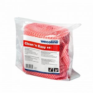 Navulling Clean 'n Easy Sanitair doeken rood 1 x 150 meter