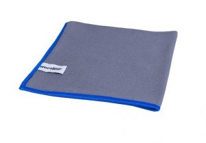 Microvezel glas- en metaaldoek Allure Blauw 40 x 40 cm,10 st