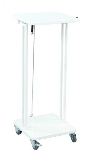 Verrijdbare afvalzakhouder met deksel Saekko Boy 60 lt