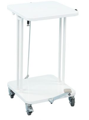 Verrijdbaar afzalzakhouder met pedaal