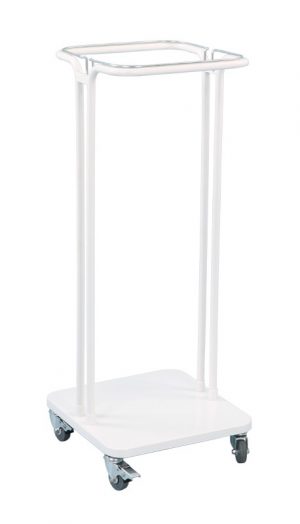 Verrijdbare afvalzakhouder zonder deksel Saekko Boy 60 lt