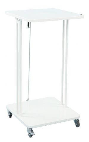 Verrijdbare afvalzakhouder met deksel Saekko Boy 120 lt