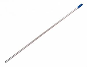 Steel aluminium met gat, 150 cm Blauw