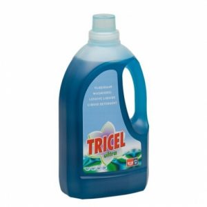 Tricel Ultra Vloeibaar wasmiddel bleek doos 6 x 1,5 liter